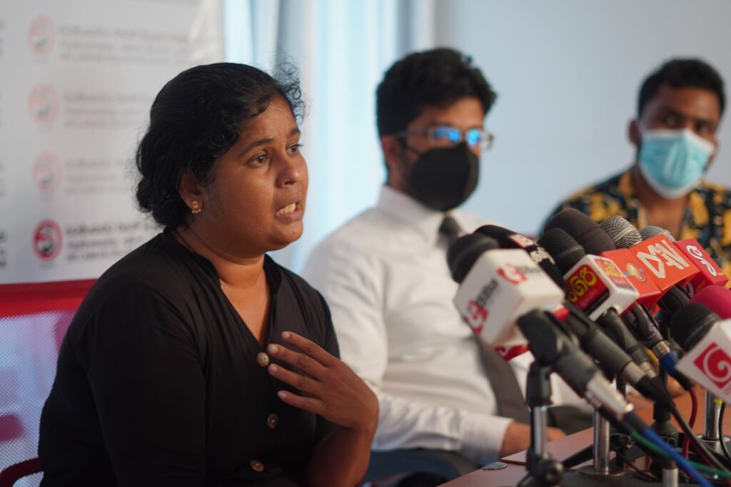 නීති විරෝධී ඝාතණ හා වධහිංසාවන්ට එරෙහි වෙමු මාධ්‍ය සාකච්ඡාව