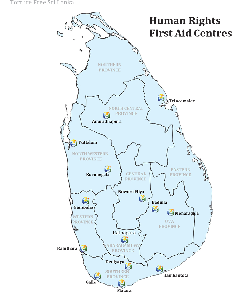 Human Rights First Aid Centres