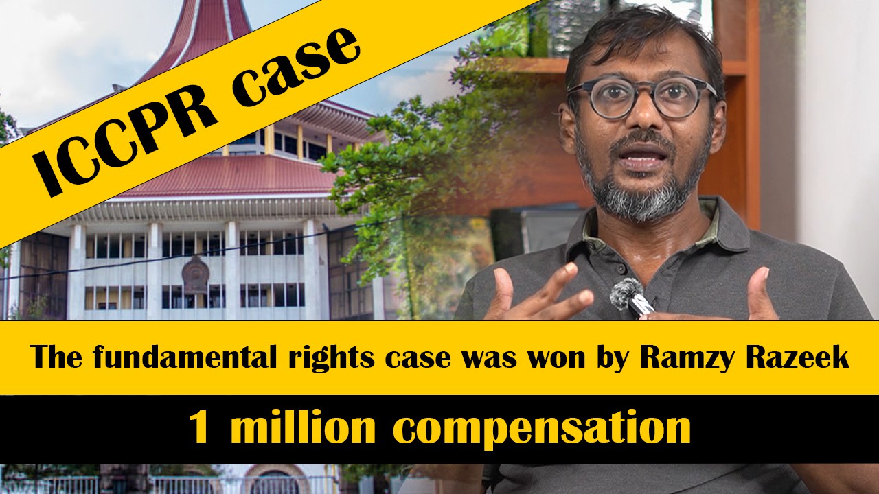 The fundamental rights case of Ramsey Razik was successfully settled, resulting in a compensation of 1 million.
