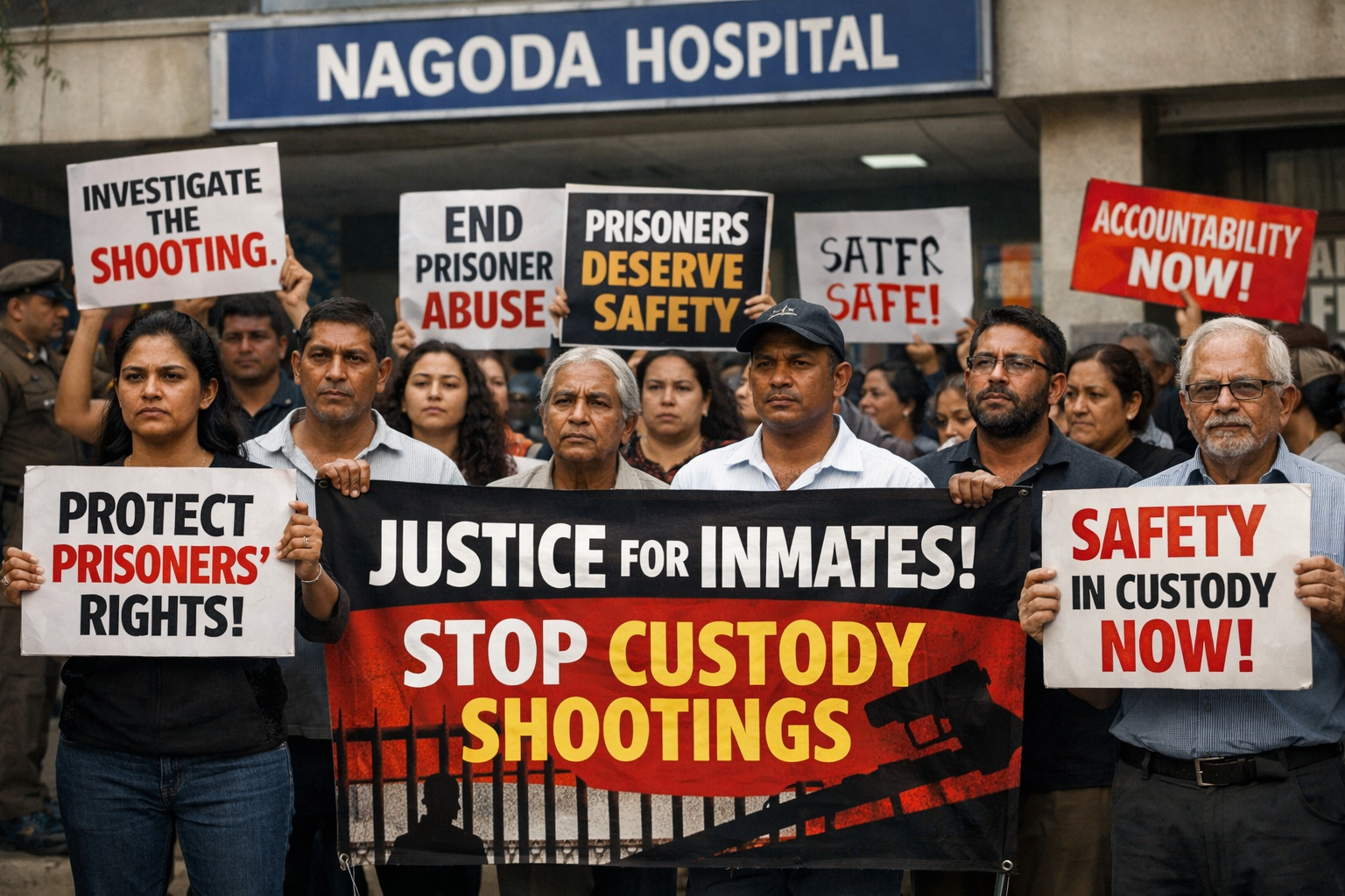Shooting of Suspect in Prison Custody at Nagoda Hospital: Serious Concerns Raised Over Inmate Safety