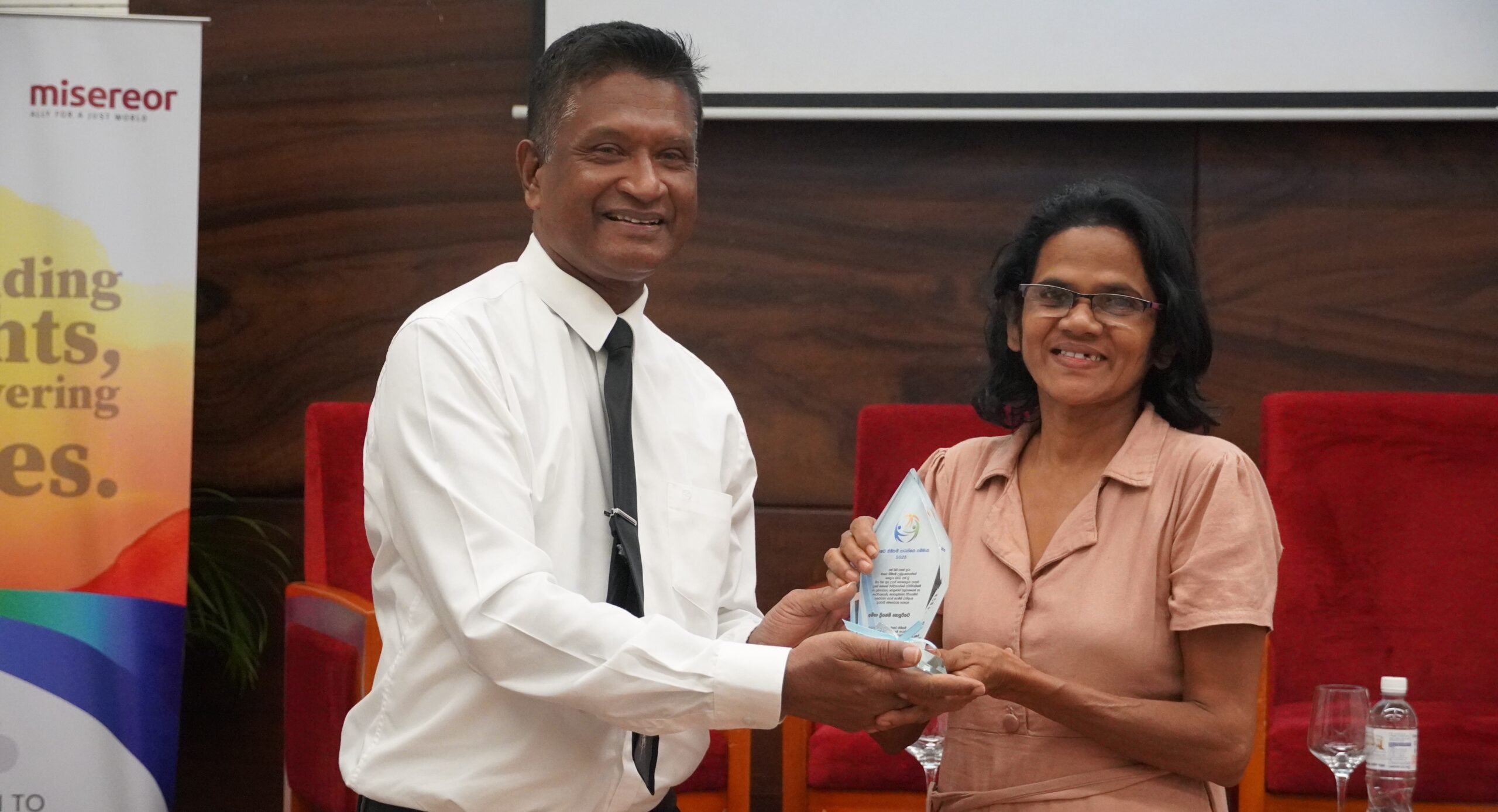 Amitha Priyanthi Honoured as Human Rights Defender of the Year 2025