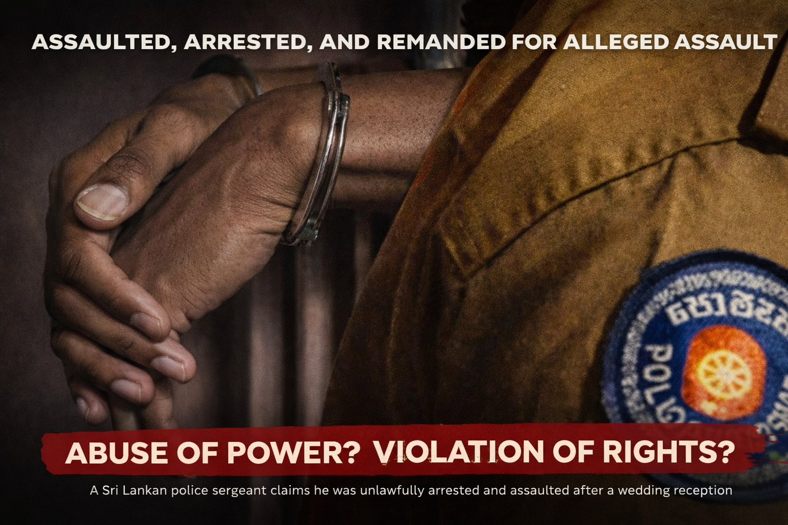 Police Sergeant Assaulted, Arrested, and Remanded After Wedding Reception Incident in Gandara