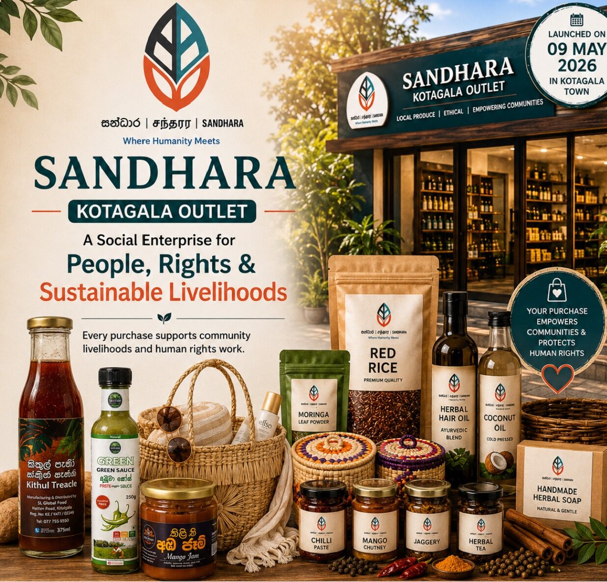 Sandhara in Kotagala: Empowering Communities Through Social Enterprise and Human Rights