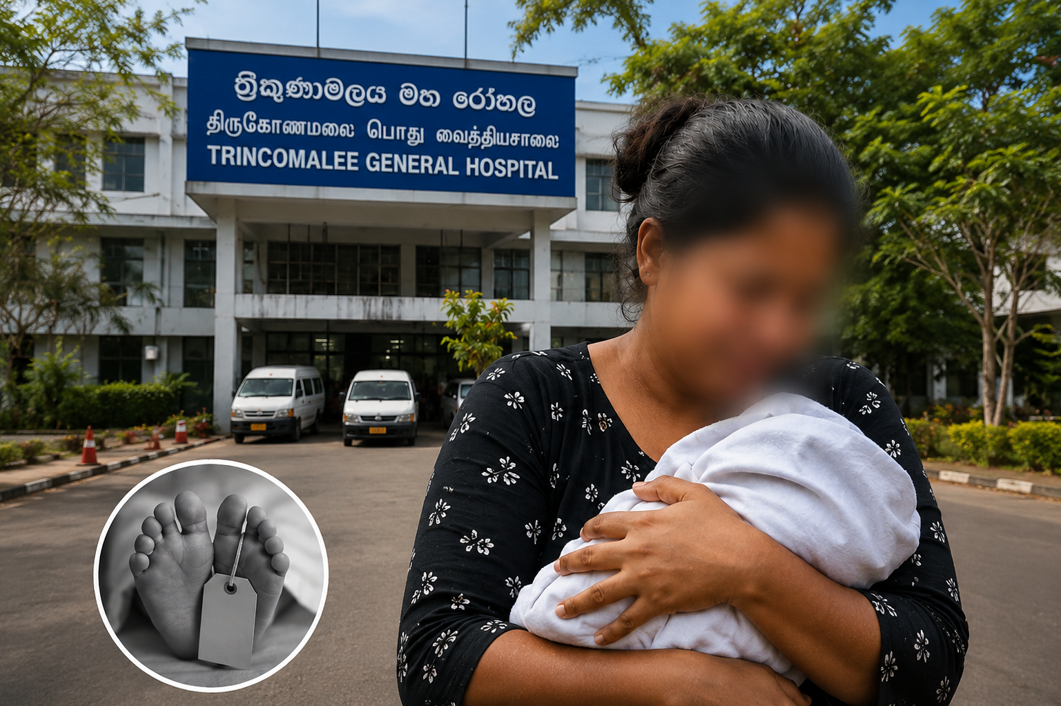 Trincomalee Mother Loses Newborn Amid Alleged Medical Negligence During Doctors’ Strike