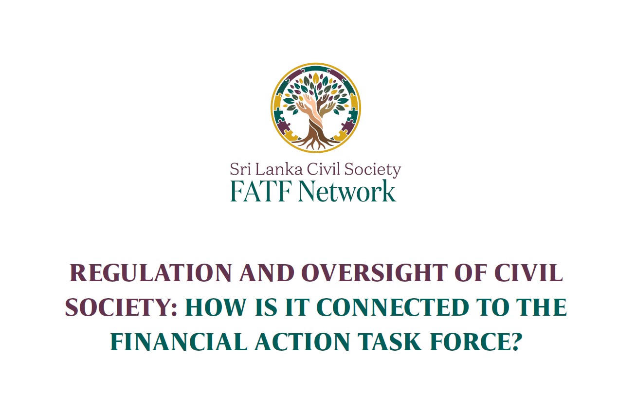 Civil Society Groups Raise Concerns Over the Misuse of FATF Standards in Sri Lanka