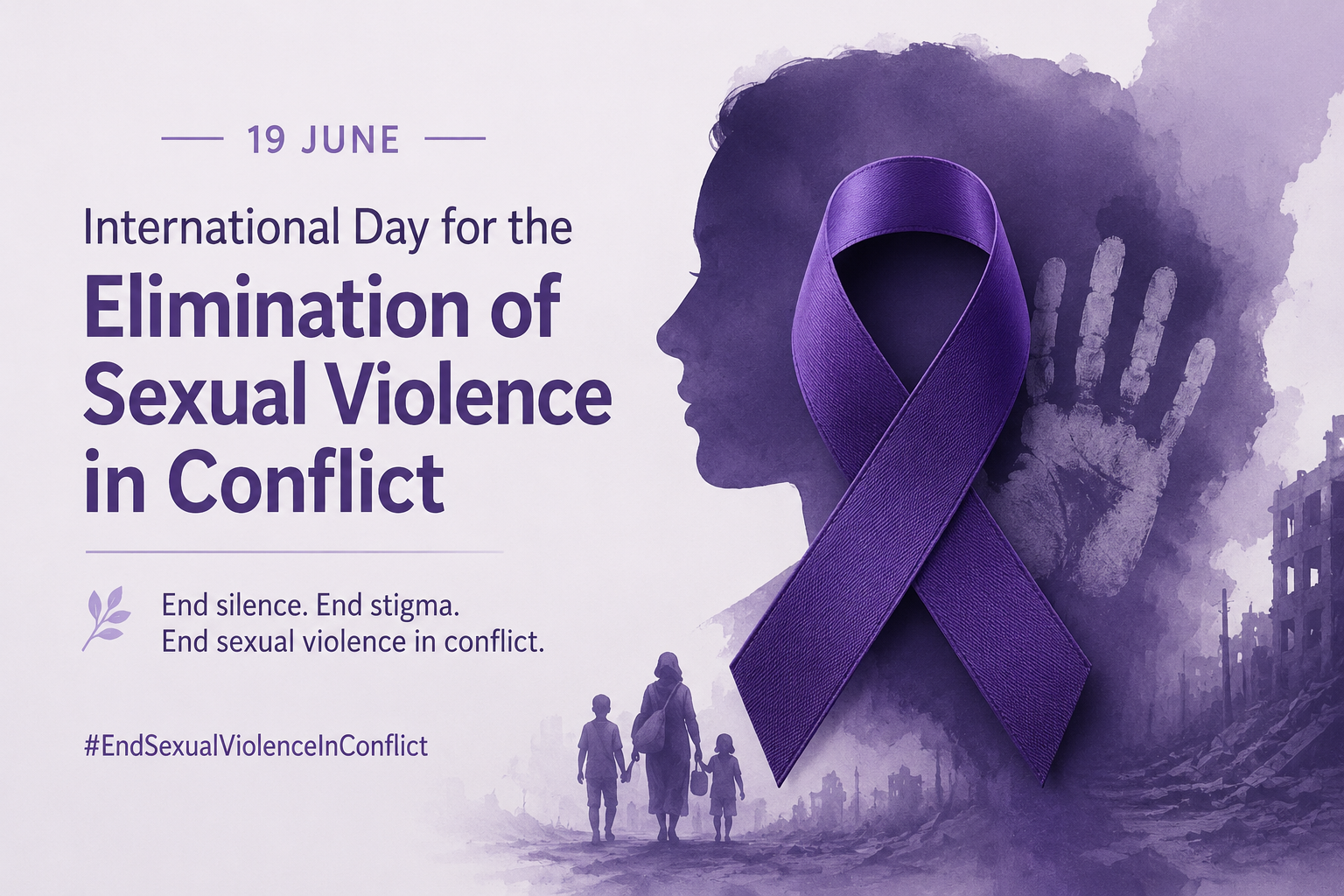 19 June: International Day for the Elimination of Sexual Violence in Conflict