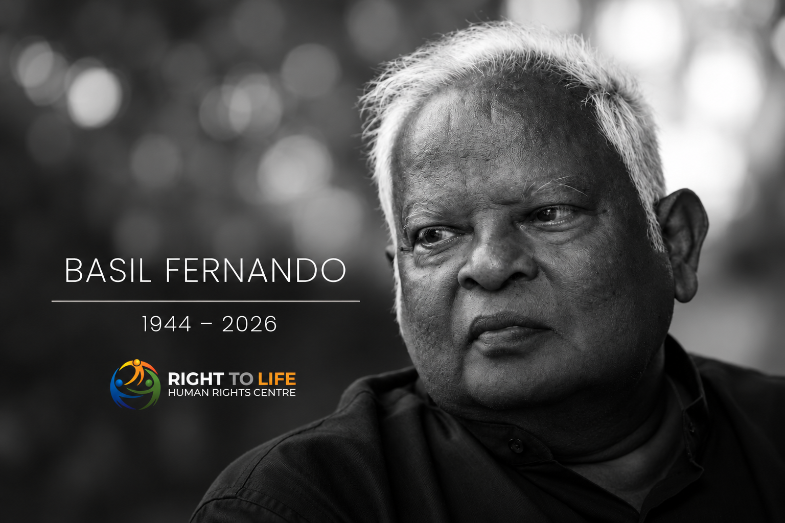 Commemorative Note on the Passing of Mr Basil Fernando, Prominent Asian Human Rights Defender and Lawyer